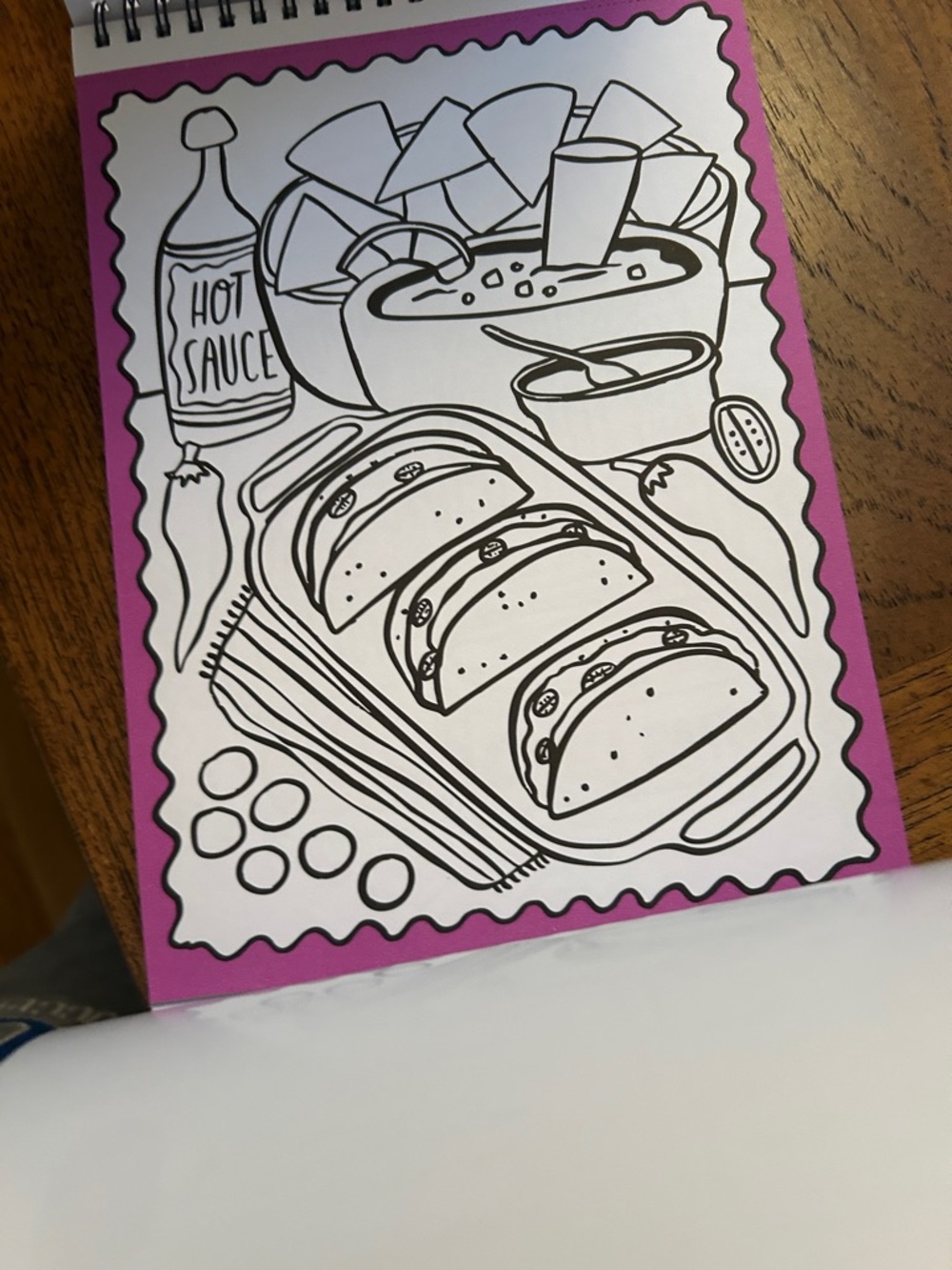 Lifelines Hidden Patterns Activity Book with Pink Cover and Pens - Picture 5 of 6